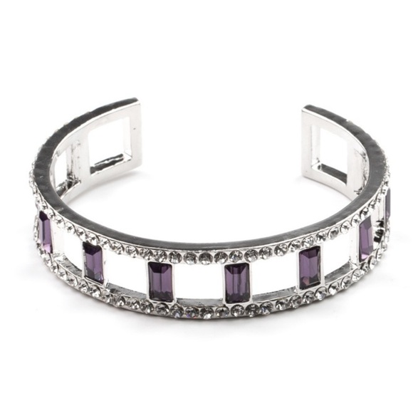 Paparazzi Industrial Icing - Purple Bracelet - Picture 1 of 2